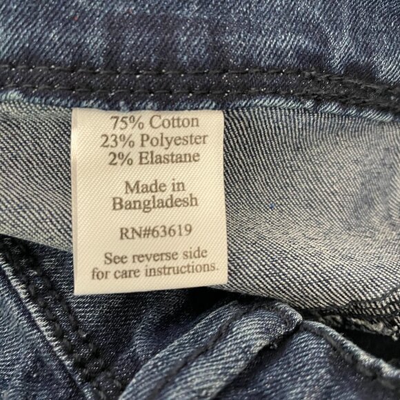 NEW Sag Harbor Denim Women's Skinny Jeans Stretch Straight Leg size 22W - Picture 8 of 9